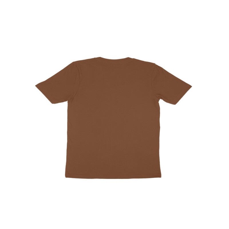 back 670ab5e84dec6 Coffee Brown 1 Toddler Half Sleeve Round Neck Tshirt | Aaksha.in